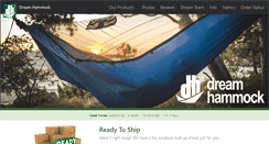 Desktop Screenshot of dreamhammock.com
